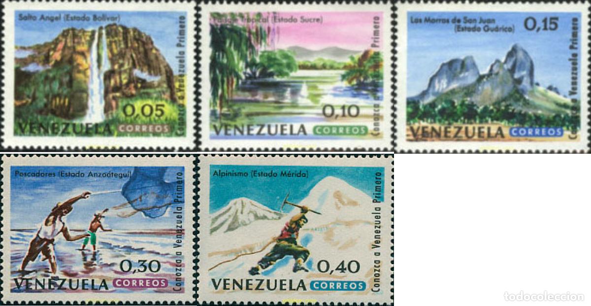 Sellos: 679290 HINGED VENEZUELA 1964 PAISAJE
