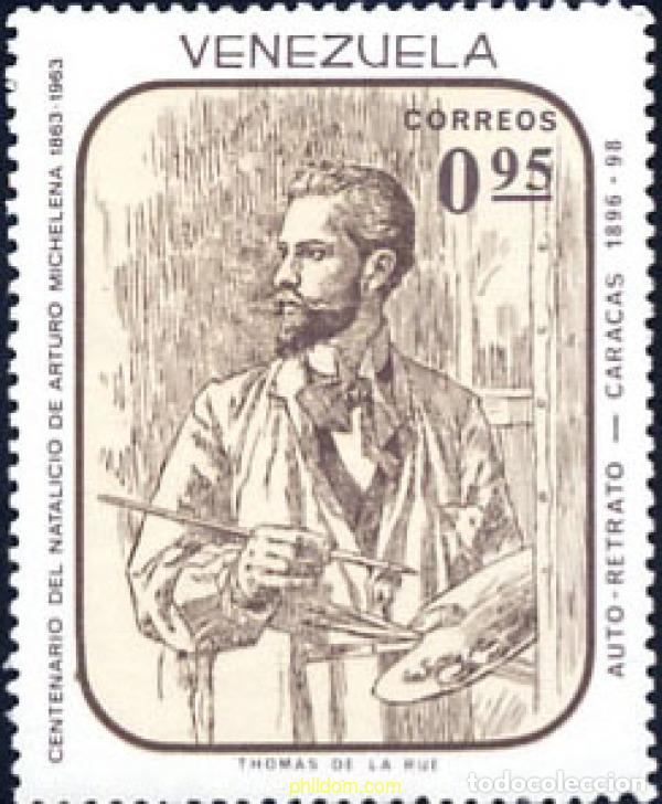 Sellos: 679468 MNH VENEZUELA 1966 CENTENARIO DEL NACIMIENTO DE ARTURO MICHELENA