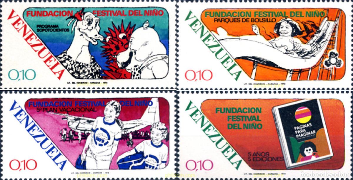 Sellos: 27831 MNH VENEZUELA 1973 FESTIVAL DEL NI&Ntilde;O
