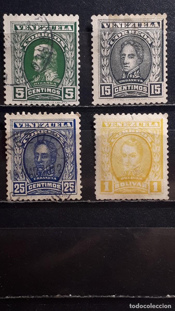 Sellos: VENEZUELA. A&Ntilde;O 1911. &deg;/*. YVERT 125, 127/8, 130.