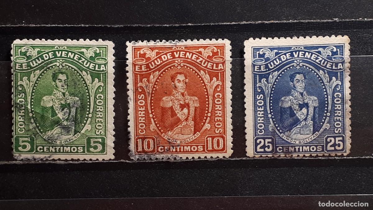 Sellos: VENEZUELA. A&Ntilde;O 1914. &deg;. YVERT 131/3