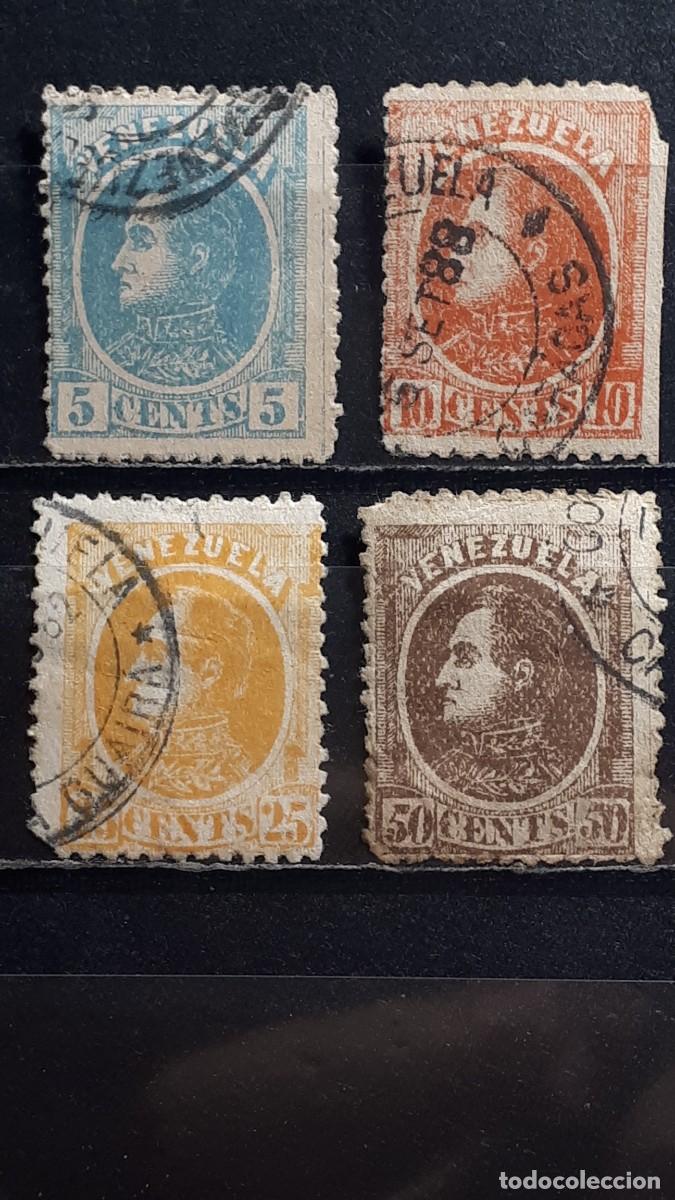 Sellos: VENEZUELA. A&Ntilde;O 1889. &deg;. YVERT 24/7