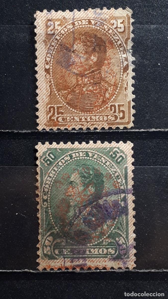 Timbres: VENEZUELA. A&Ntilde;O 1893. &deg;. YVERT 45/6