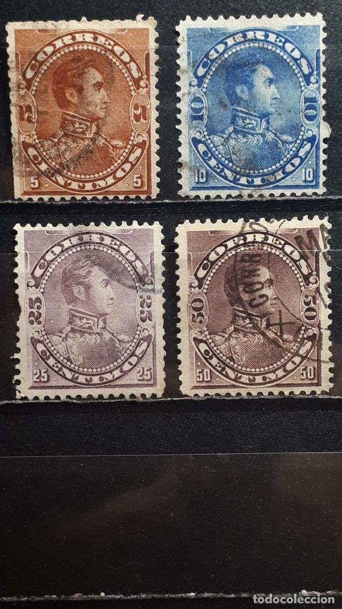 Timbres: VENEZUELA. A&Ntilde;O 1893. &deg;. YVERT 49/53