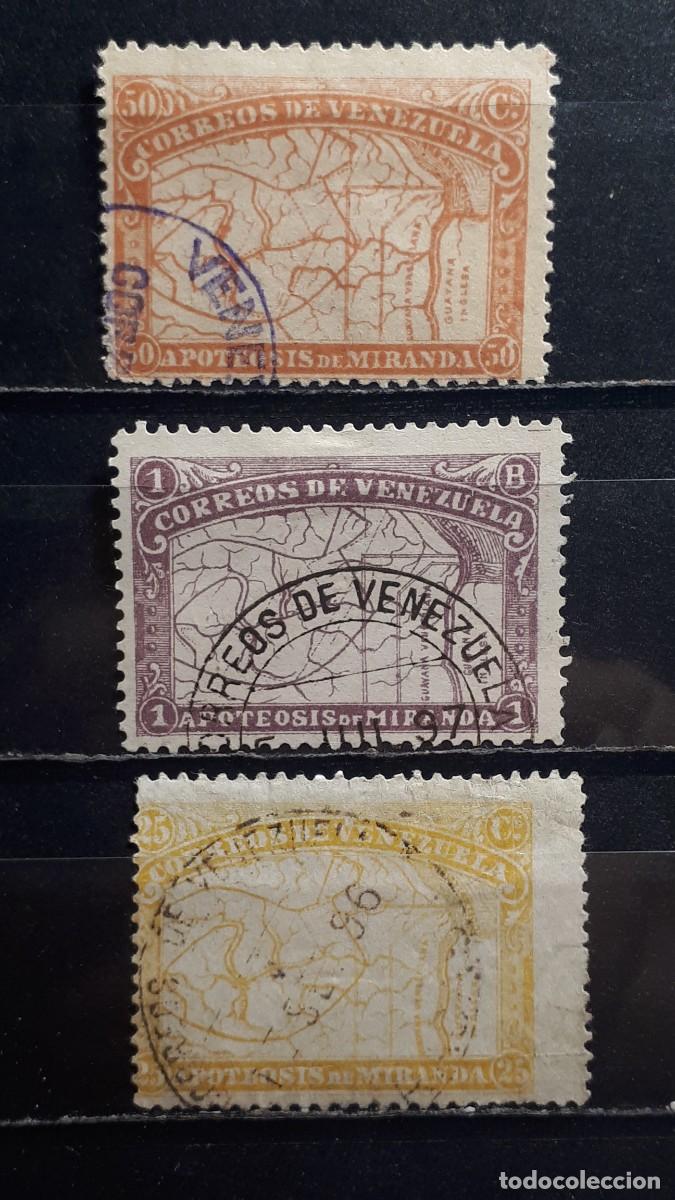 Timbres: VENEZUELA. A&Ntilde;O 1896. &deg;. YVERT 56/8