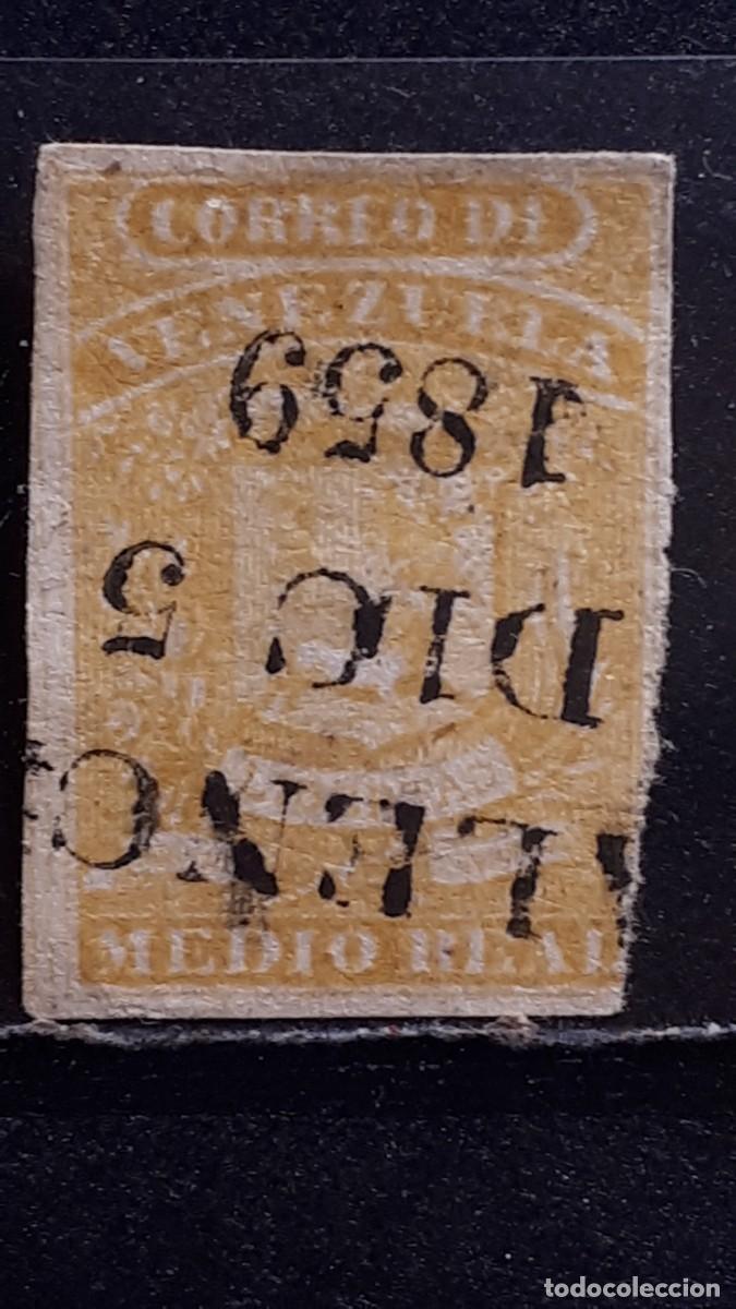 Sellos: VENEZUELA. A&Ntilde;O 1859. (*). YVERT 1a