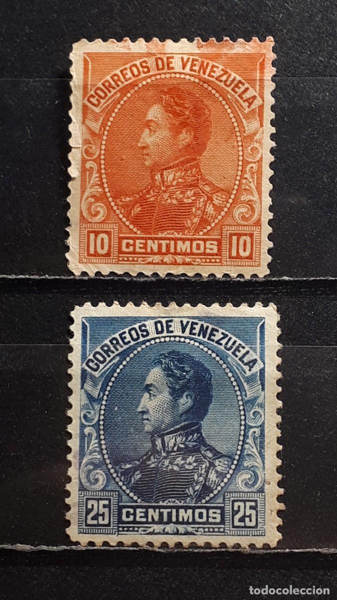 Sellos: VENEZUELA. A&Ntilde;O 1899. &deg;. YVERT 60/1