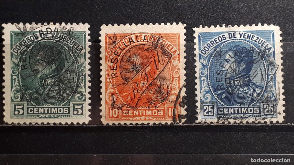 Sellos: VENEZUELA. A&Ntilde;O 1900. &deg;. YVERT 65/7