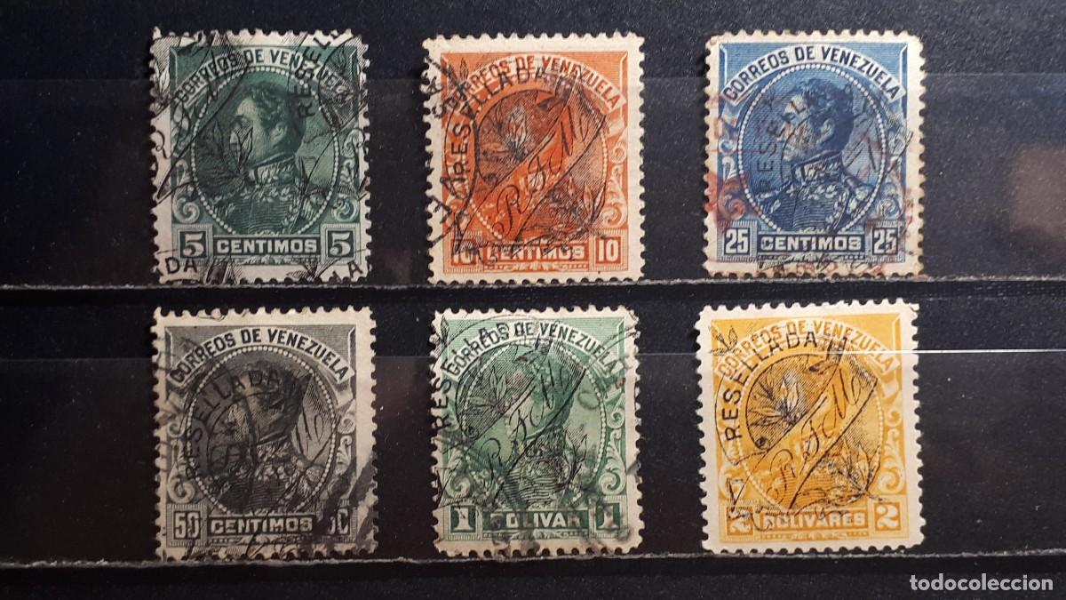 Sellos: VENEZUELA. A&Ntilde;O 1900. &deg;. YVERT 65/70,