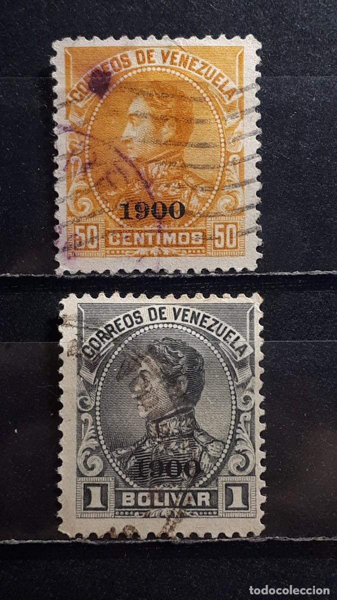 Sellos: VENEZUELA. A&Ntilde;O 1900. &deg;. YVERT 75/75A