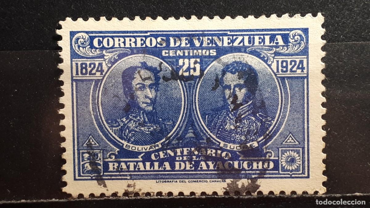 Sellos: VENEZUELA. A&Ntilde;O 1924. &deg;. YVERT 154