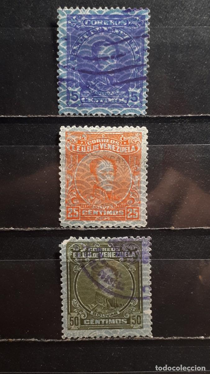 Briefmarken: VENEZUELA. A&Ntilde;O 1932. &deg;. YVERT 161, 164, 166