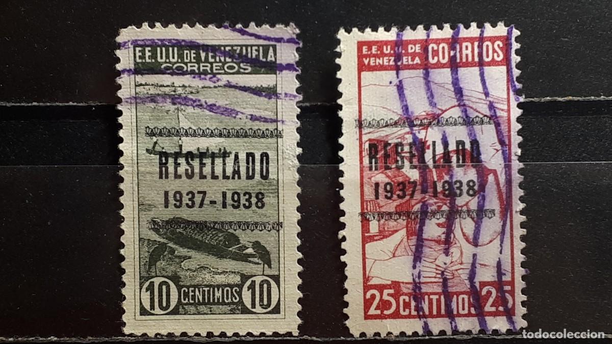 Sellos: VENEZUELA. A&Ntilde;O 1937. &deg;. YVERT 187/8