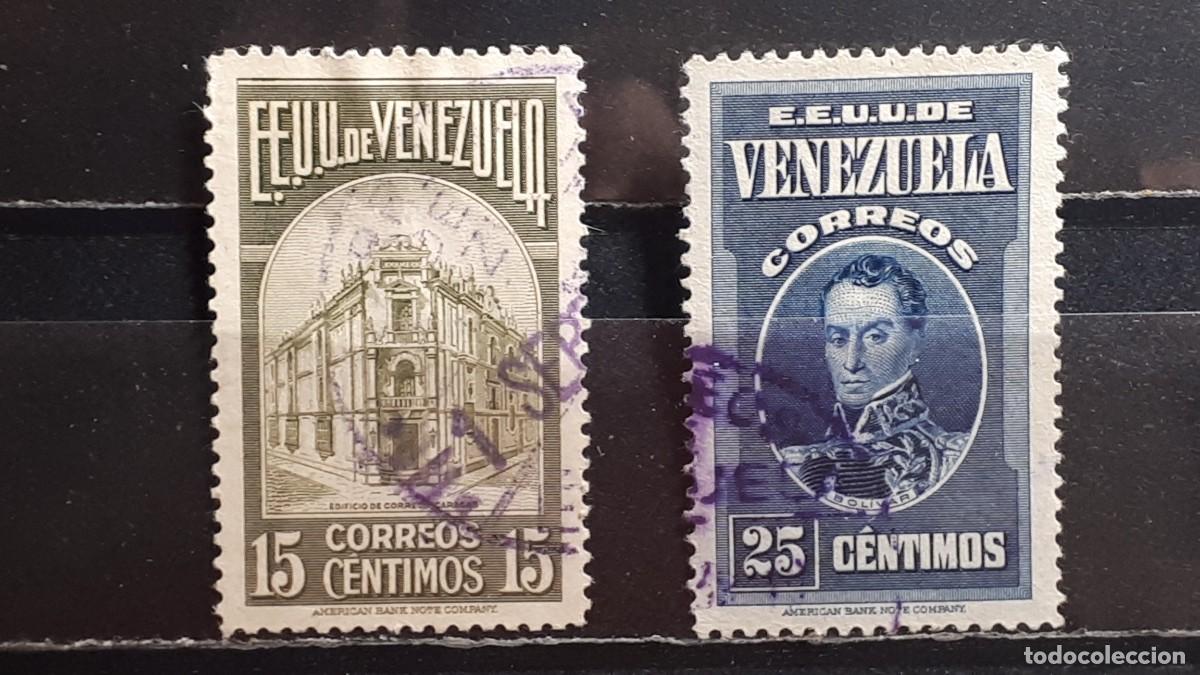 Sellos: VENEZUELA. A&Ntilde;O 1938. &deg;. YVERT 202/3