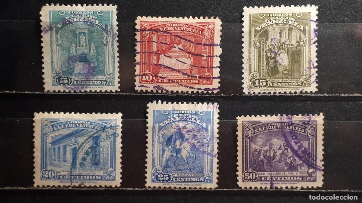 Sellos: VENEZUELA. A&Ntilde;O 1940-1. &deg;. YVERT 229/33, 236