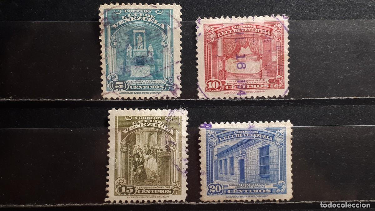 Sellos: VENEZUELA. A&Ntilde;O 1940-1. &deg;. YVERT 229/33