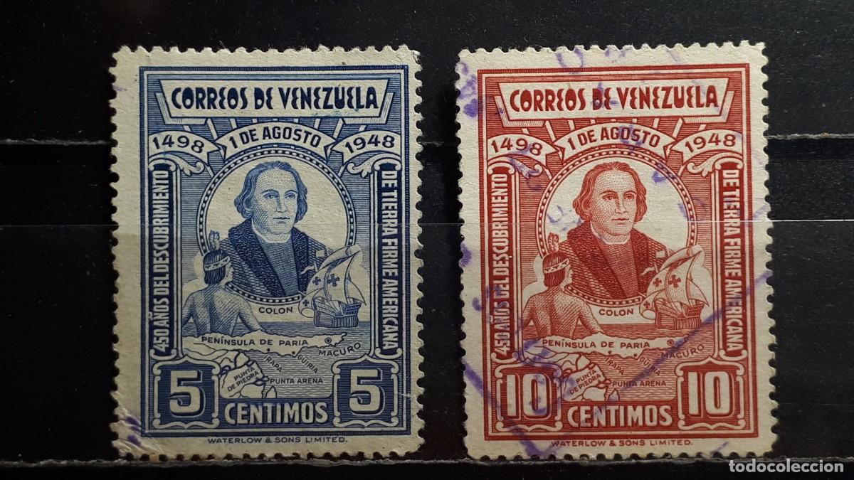 Sellos: VENEZUELA. A&Ntilde;O 1949. &deg;. YVERT 295A/6