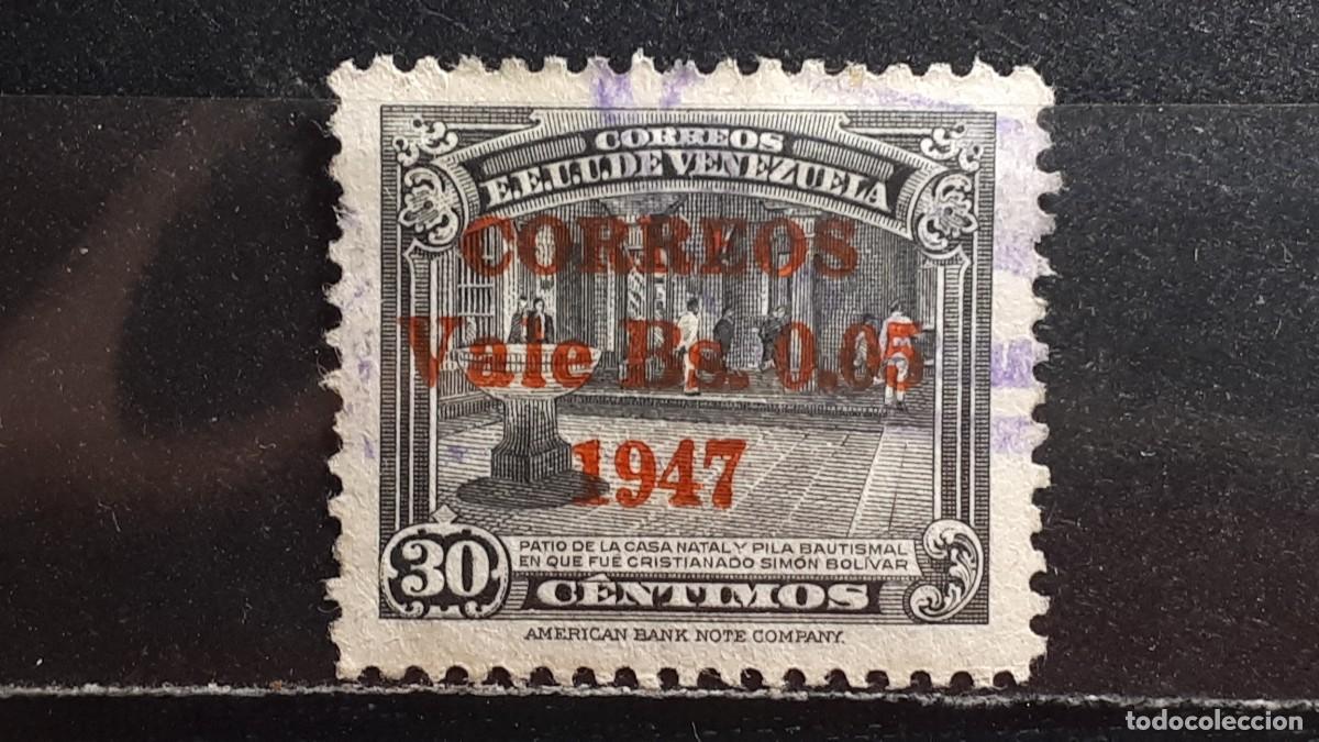 Sellos: VENEZUELA. A&Ntilde;O 1947. &deg;. YVERT 277