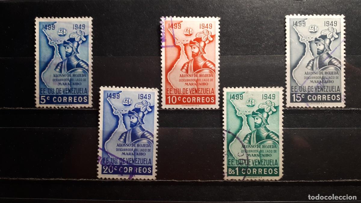 Timbres: VENEZUELA. A&Ntilde;O 1950. &deg;. YVERT 310/4