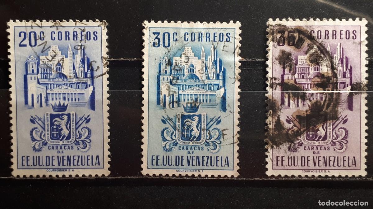 Sellos: VENEZUELA. A&Ntilde;O 1951. &deg;. YVERT 324, 325/25A.