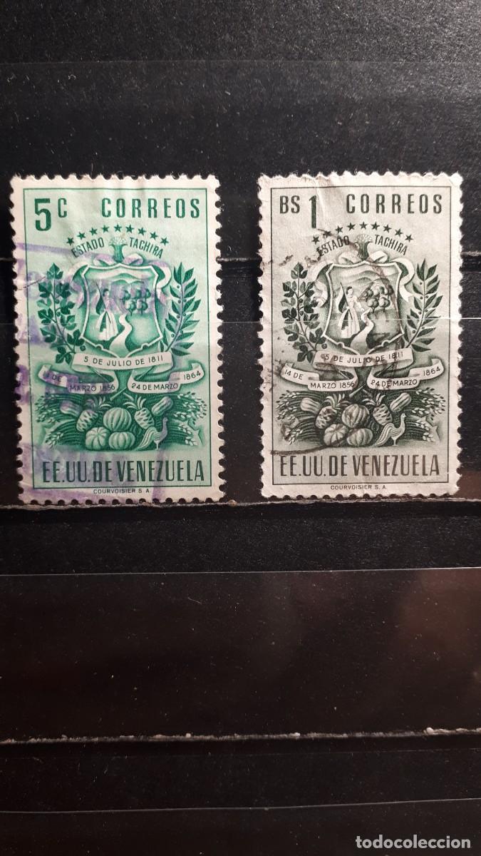 Sellos: VENEZUELA. A&Ntilde;O 1951. &deg;. YVERT 321, 326