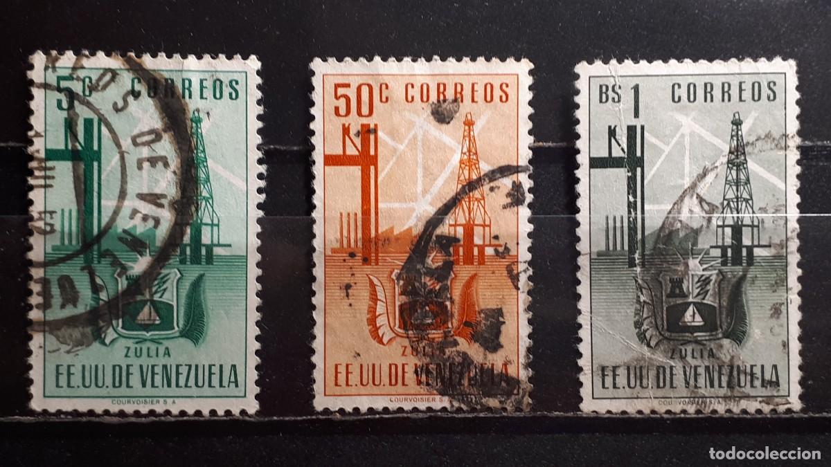 Sellos: VENEZUELA. A&Ntilde;O 1951. &deg;. YVERT 354 358, 359