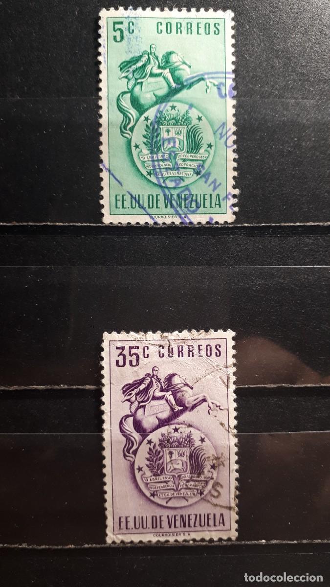 Sellos: VENEZUELA. A&Ntilde;O 1951. &deg;. YVERT 361, 365