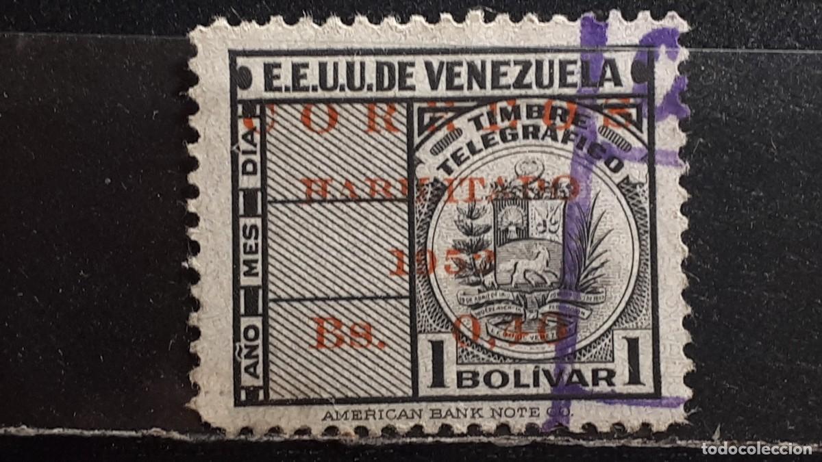 Sellos: VENEZUELA. A&Ntilde;O 1952. &deg;. YVERT 374