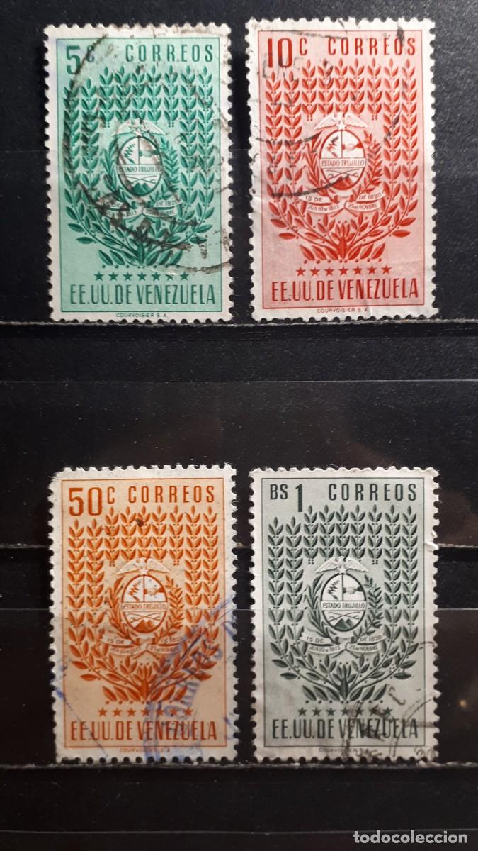 Sellos: VENEZUELA. A&Ntilde;O 1952. &deg;. YVERT 413/4, 417/8