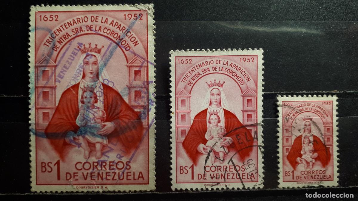 Sellos: VENEZUELA. A&Ntilde;O 1952. &deg;. YVERT 420/2
