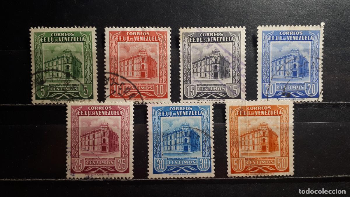 Sellos: VENEZUELA. A&Ntilde;O 1953. &deg;. YVERT 422A, 423A/6