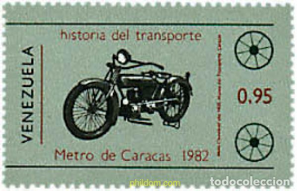 Briefmarken: 680866 MNH VENEZUELA 1983 HISTORIA DEL TRANSPORTE