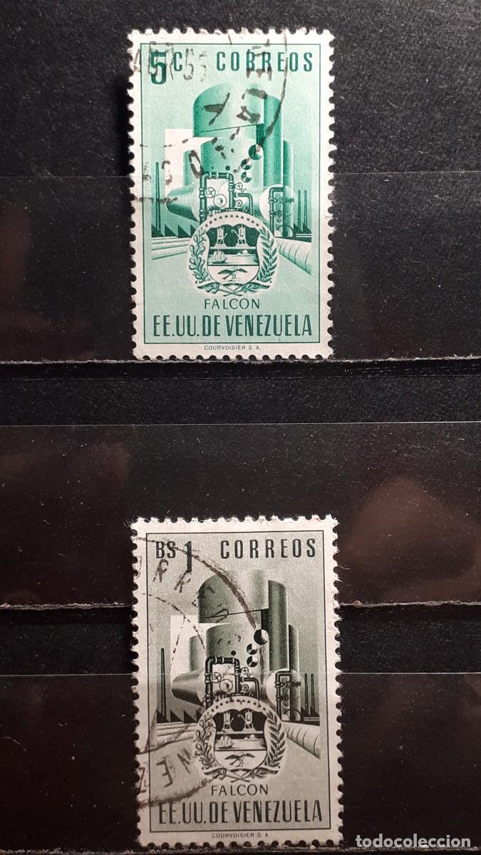 Sellos: VENEZUELA. A&Ntilde;O 1953. &deg;. YVERT 466, 471