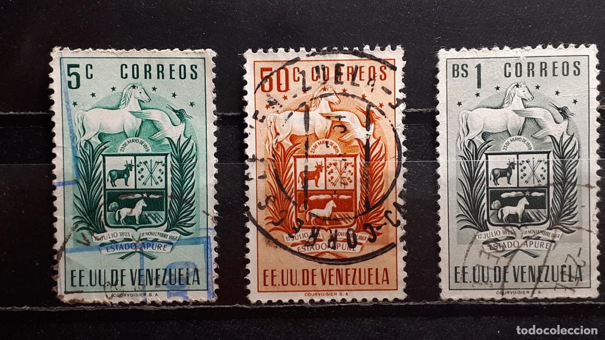 Stamps: VENEZUELA. A&Ntilde;O 1953. &deg;. YVERT 484/5