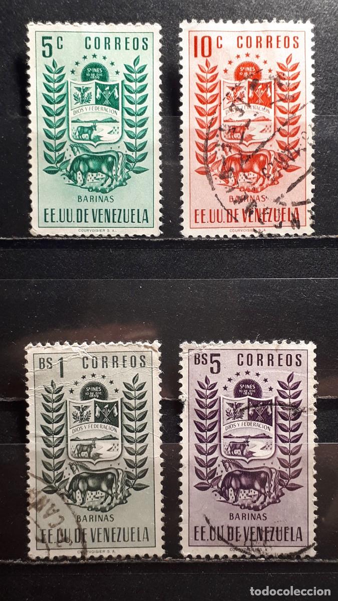 Selos: VENEZUELA. A&Ntilde;O 1953. &deg;. YVERT 487/8, 492/3.
