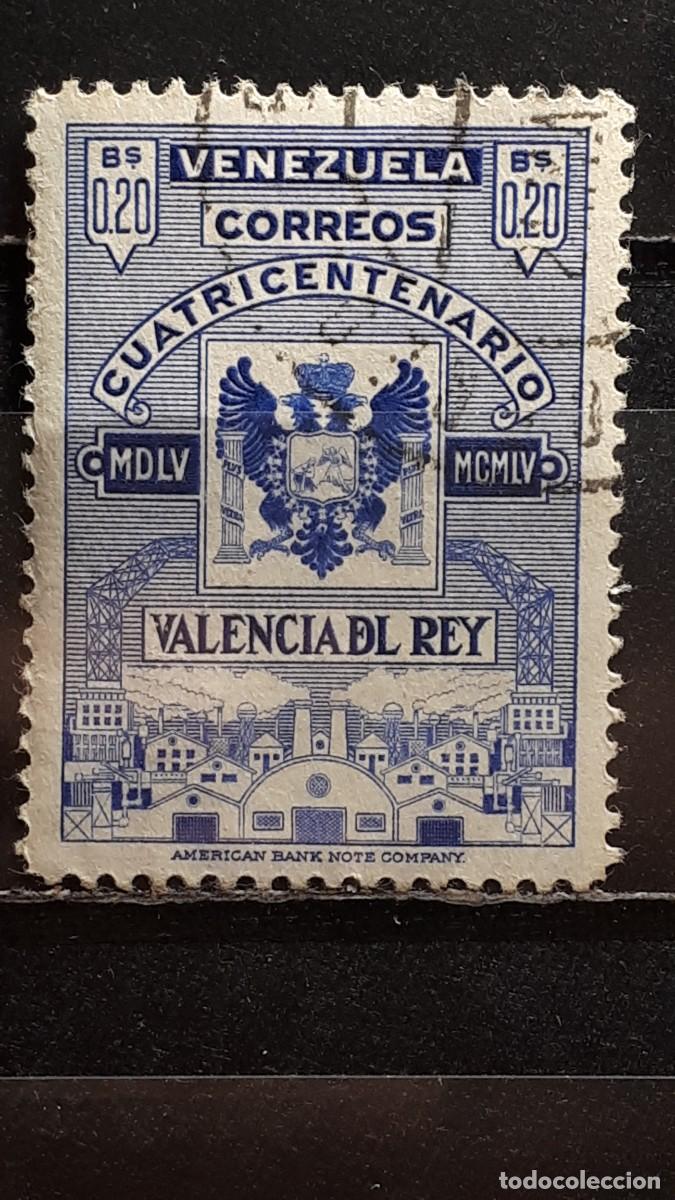 Selos: VENEZUELA. A&Ntilde;O 1955. &deg;. YVERT 524