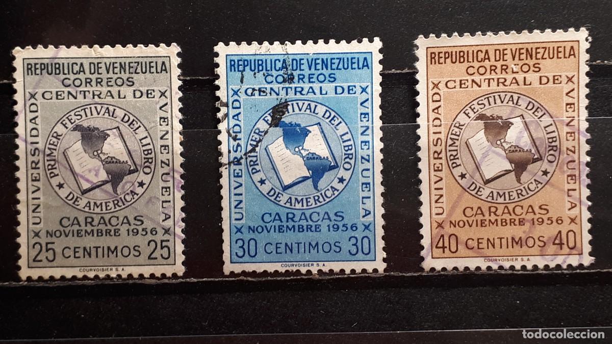 Selos: VENEZUELA. A&Ntilde;O 1957. &deg;. YVERT 534/6