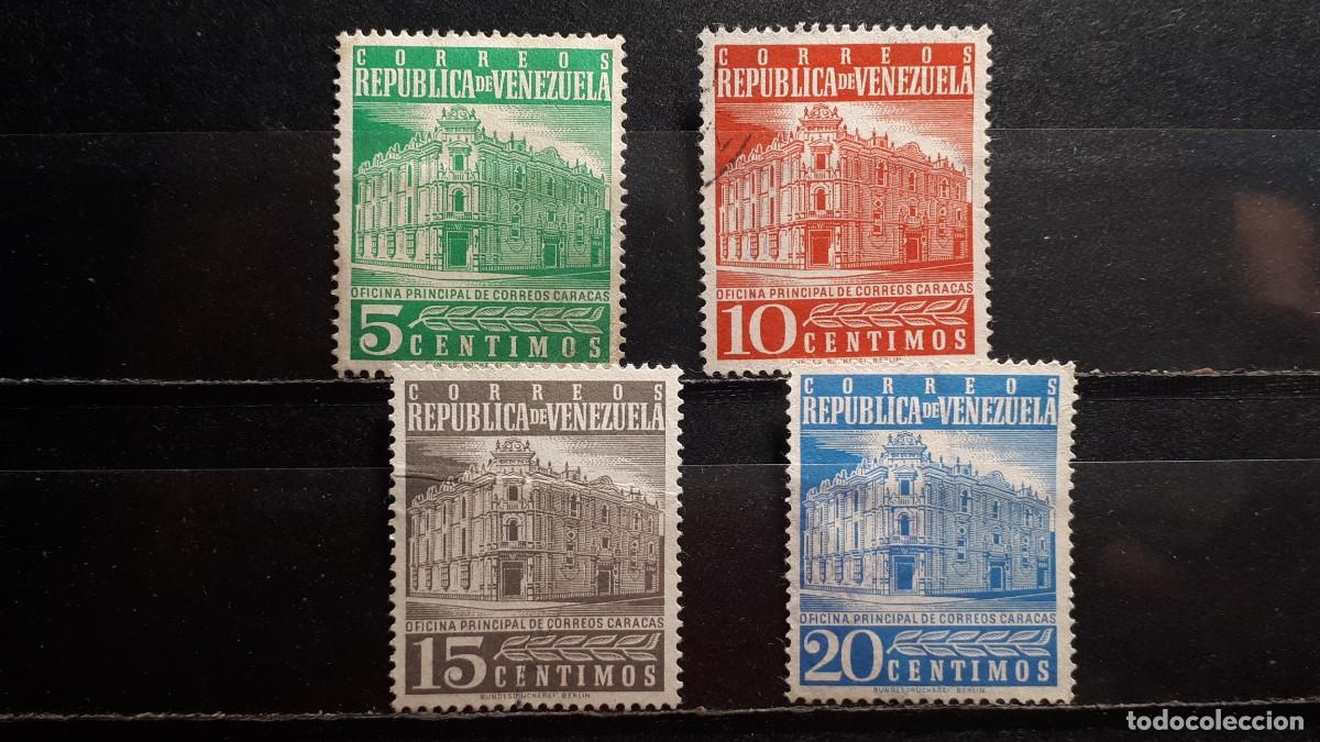 Sellos: VENEZUELA. A&Ntilde;O 1958. &deg;. YVERT 557/60