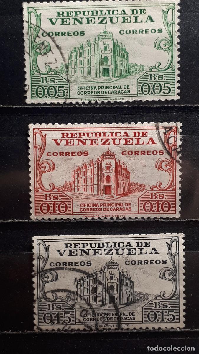 Selos: VENEZUELA. A&Ntilde;O 1958. &deg;. YVERT 576/8