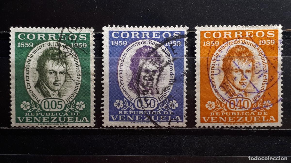 Timbres: VENEZUELA. A&Ntilde;O 1960. &deg;. YVERT 597/99