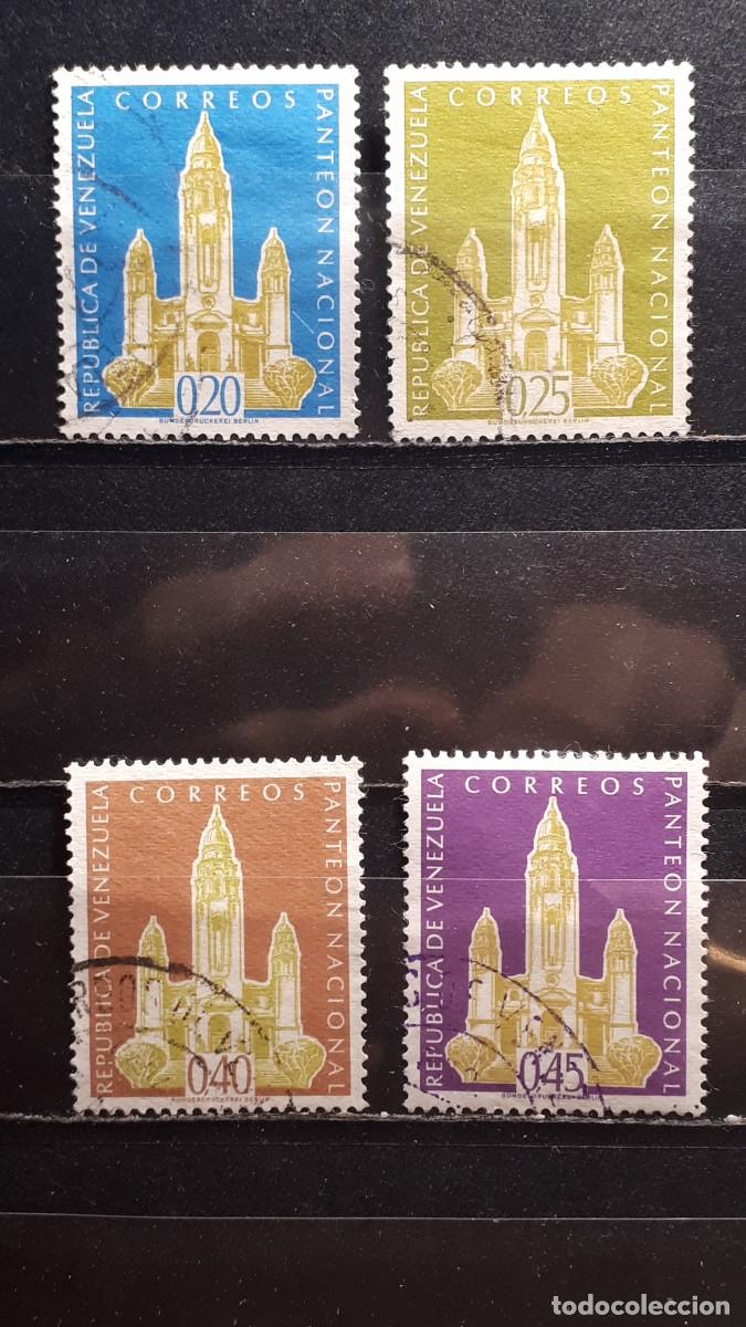 Sellos: VENEZUELA. A&Ntilde;O 1960. &deg;. YVERT 604/5, 607/8