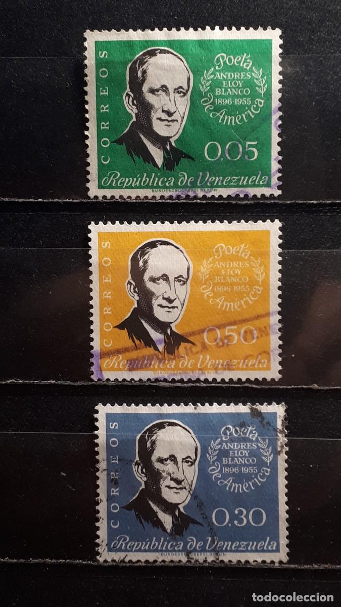 Selos: VENEZUELA. A&Ntilde;O 1960. &deg;. YVERT 609/11