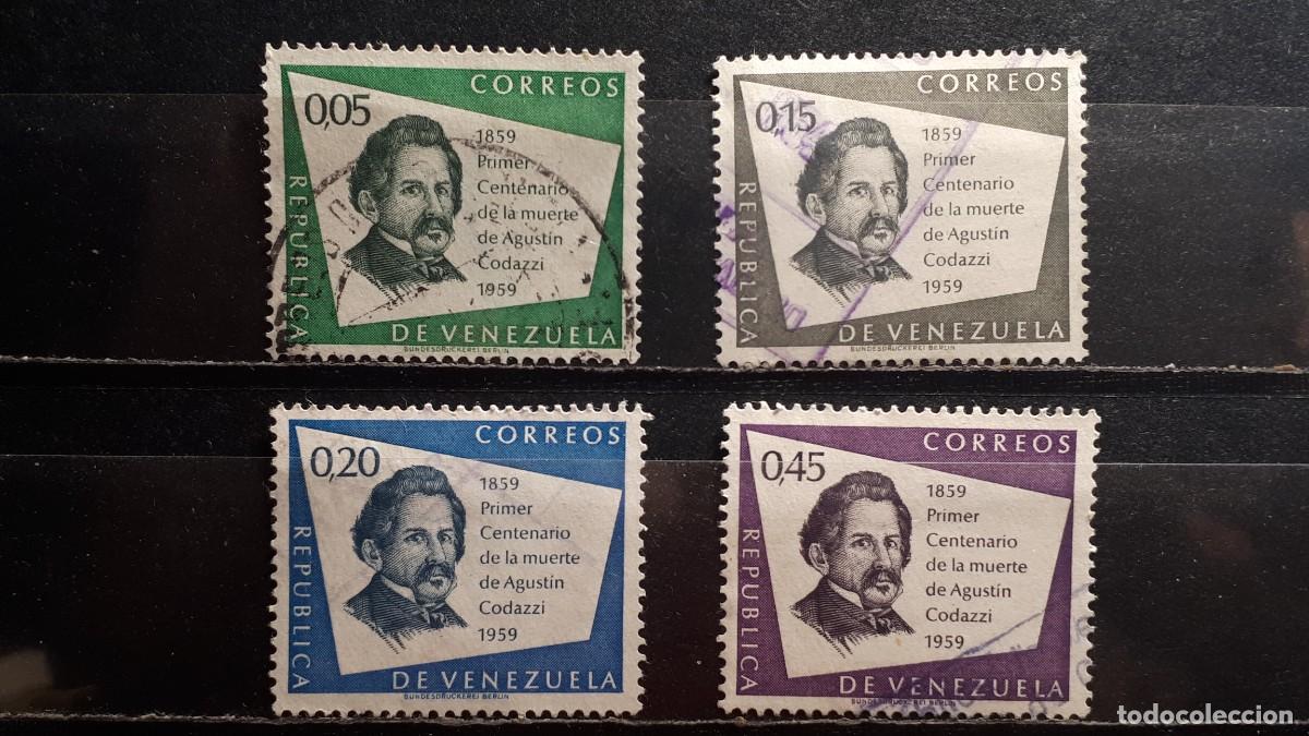 Briefmarken: VENEZUELA. A&Ntilde;O 1960. &deg;. YVERT 615/8