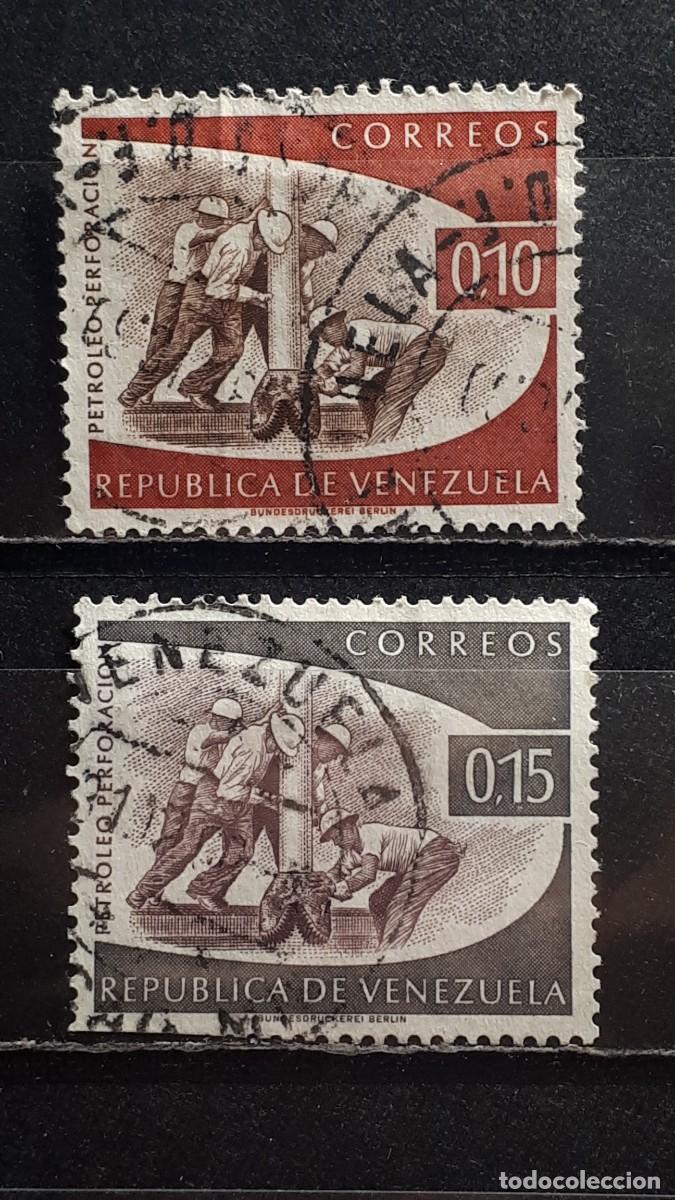 Stamps: VENEZUELA. A&Ntilde;O 1960. &deg;. YVERT 623/4