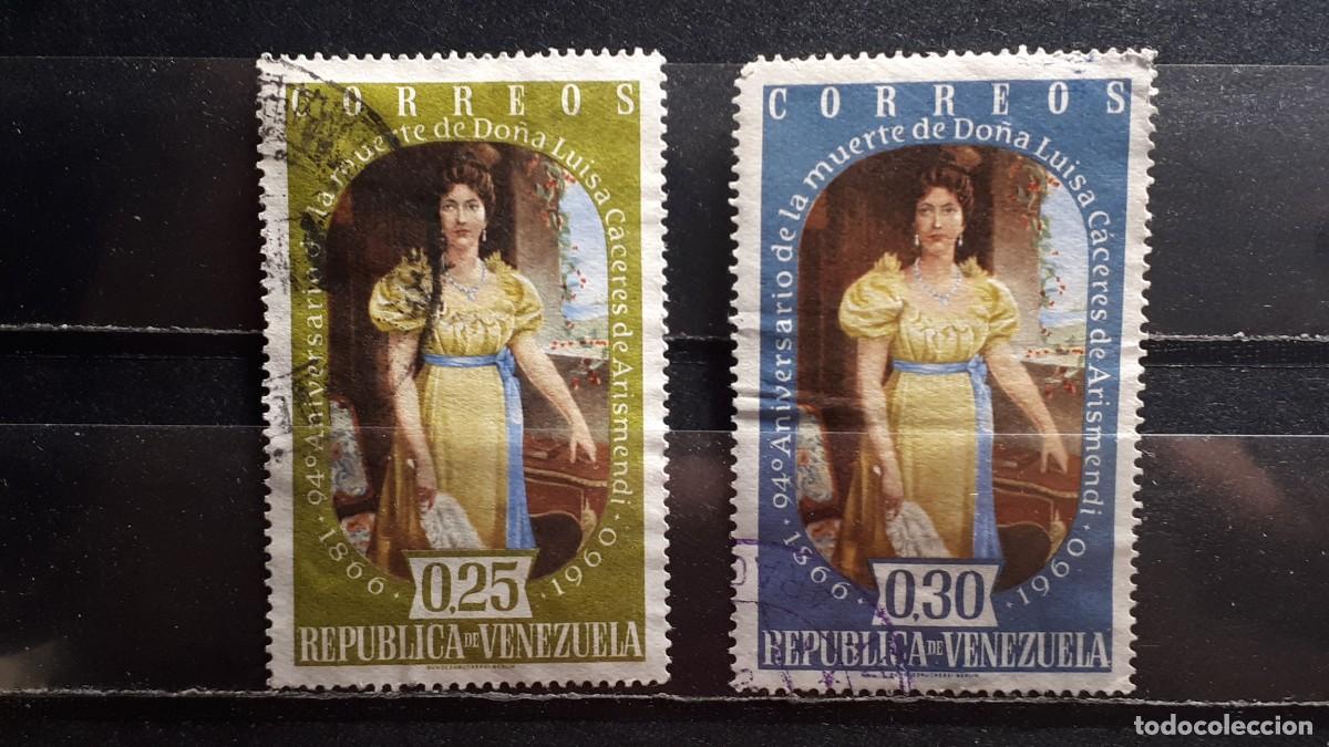 Selos: VENEZUELA. A&Ntilde;O 1960. &deg;. YVERT 626, 627