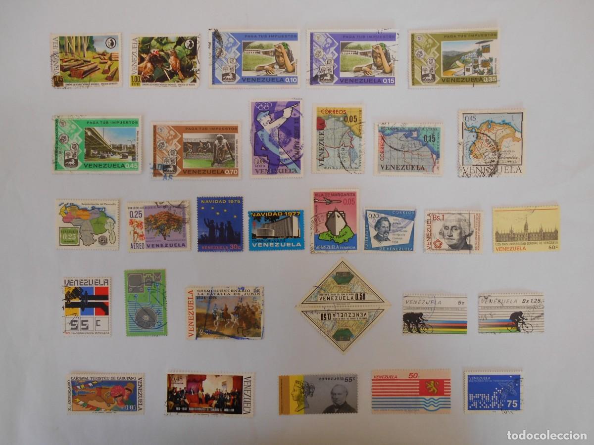 Sellos: VENEZUELA-LOTE 50 SELLOS DIFERENTES-LOTE 2