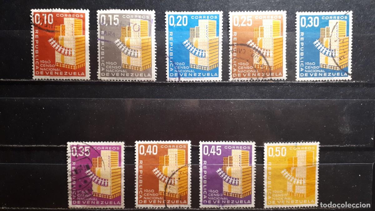 Sellos: VENEZUELA. A&Ntilde;O 1961. &deg;. YVERT 633A/6B, falta 633B