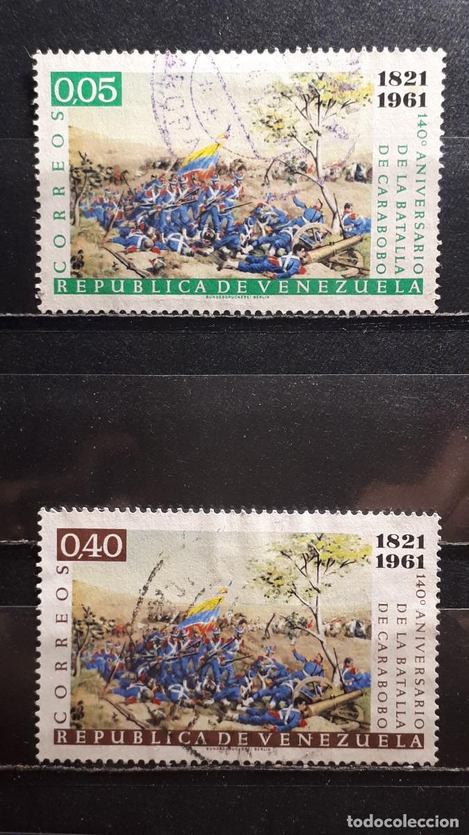 Sellos: VENEZUELA. A&Ntilde;O 1961. &deg;. YVERT 643/4
