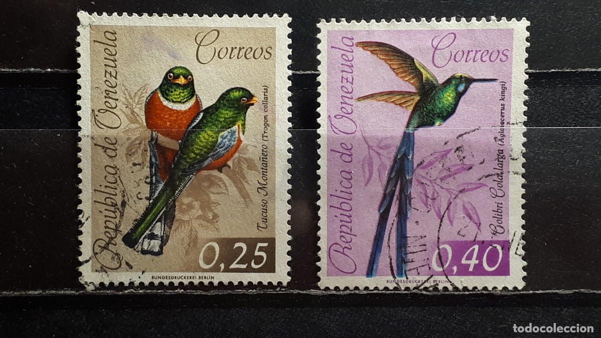 Sellos: VENEZUELA. A&Ntilde;O 1962. &deg;. YVERT 663, 665