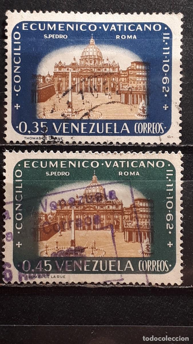 Stamps: VENEZUELA. A&Ntilde;O 1963. &deg;. YVERT 676/7